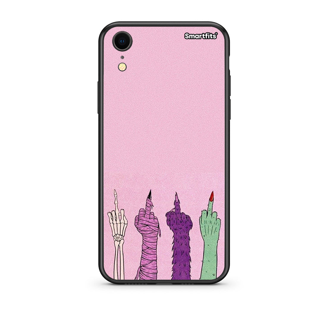 iphone xr Halloween Be A Lady Θήκη από τη Smartfits με σχέδιο στο πίσω μέρος και μαύρο περίβλημα | Smartphone case with colorful back and black bezels by Smartfits