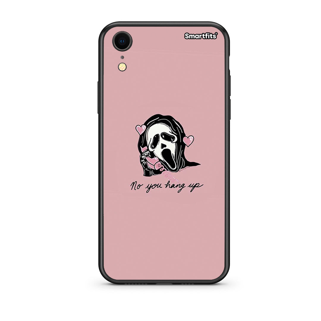 iphone xr Halloween Hang Up Θήκη από τη Smartfits με σχέδιο στο πίσω μέρος και μαύρο περίβλημα | Smartphone case with colorful back and black bezels by Smartfits