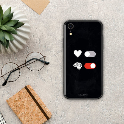 Heart Vs Brain - iPhone XR θήκη
