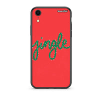 Thumbnail for iphone xr Jingle Xmas θήκη από τη Smartfits με σχέδιο στο πίσω μέρος και μαύρο περίβλημα | Smartphone case with colorful back and black bezels by Smartfits