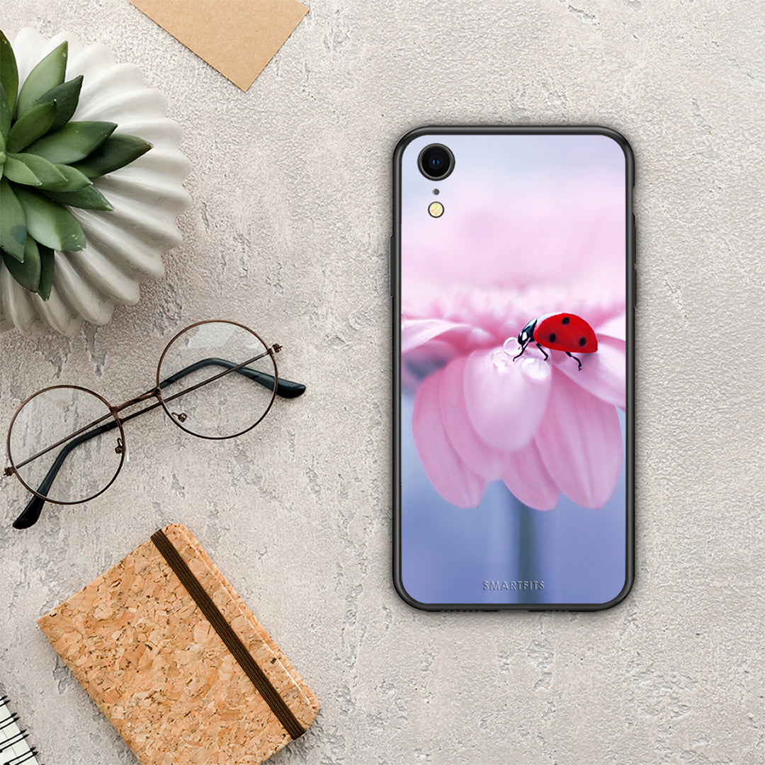 Ladybug Flower - iPhone XR θήκη