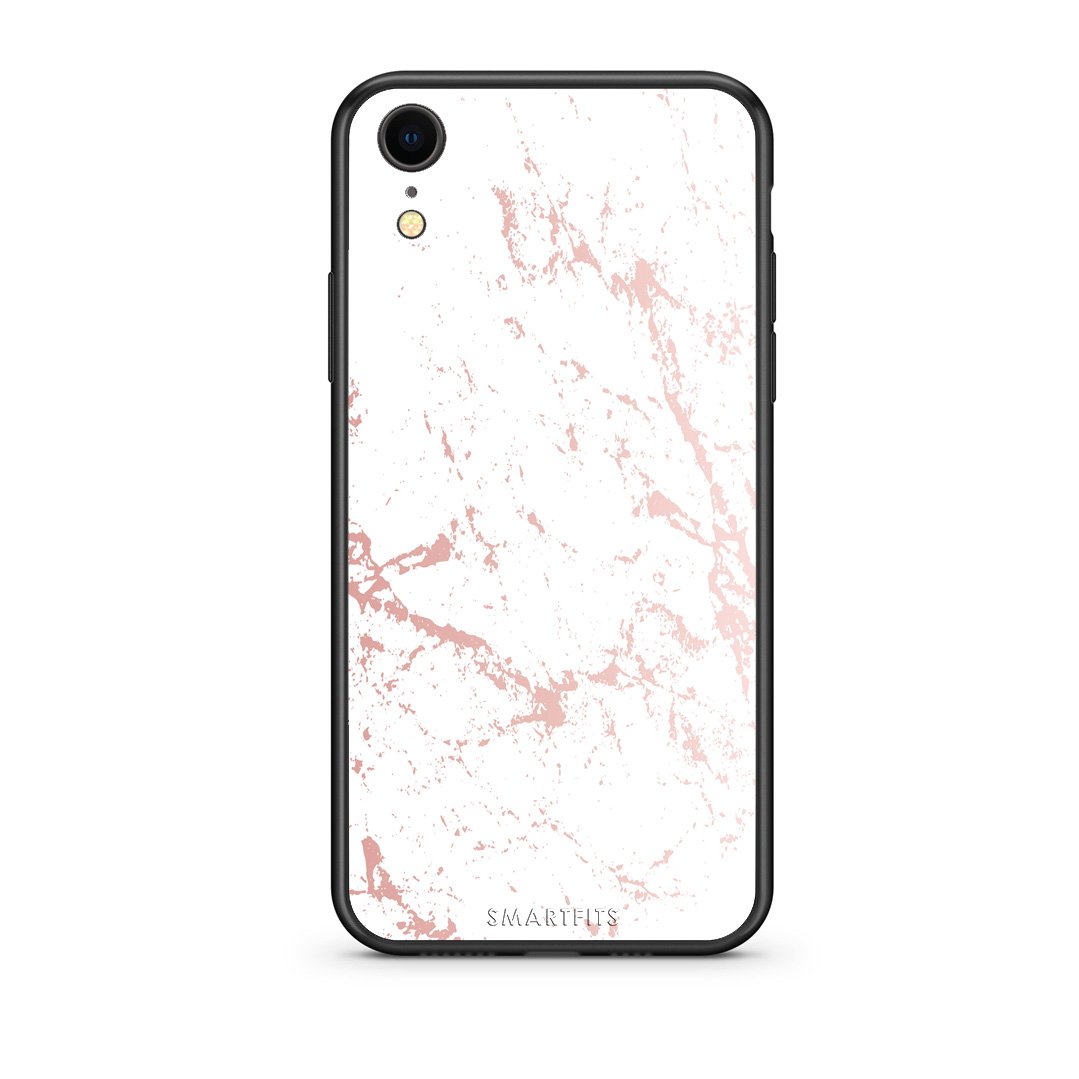 116 - iphone xr Pink Splash Marble case, cover, bumper