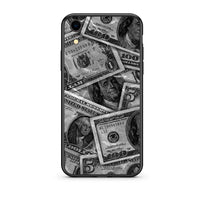 Thumbnail for iphone xr Money Dollars θήκη από τη Smartfits με σχέδιο στο πίσω μέρος και μαύρο περίβλημα | Smartphone case with colorful back and black bezels by Smartfits