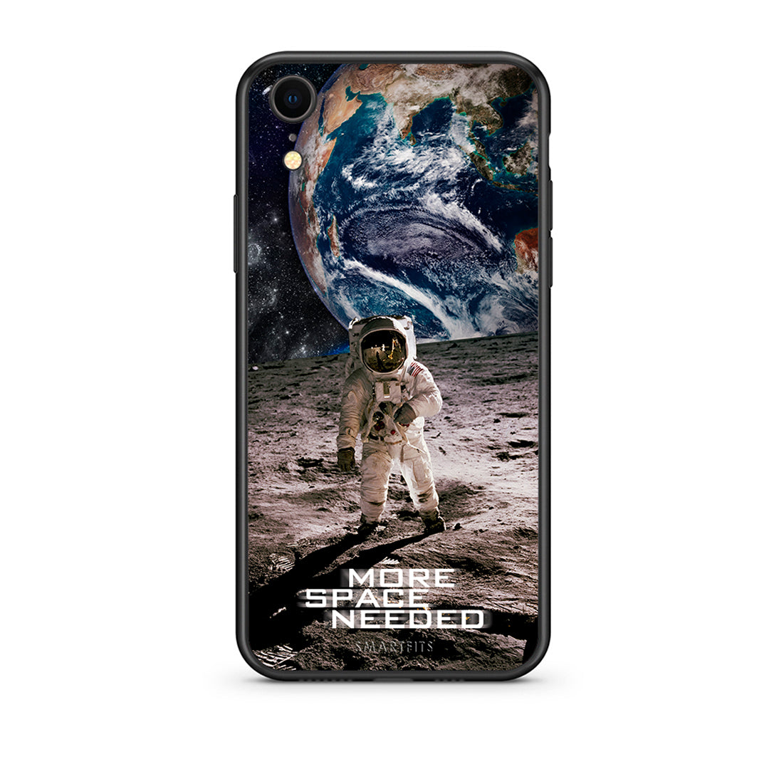 iphone xr More Space θήκη από τη Smartfits με σχέδιο στο πίσω μέρος και μαύρο περίβλημα | Smartphone case with colorful back and black bezels by Smartfits