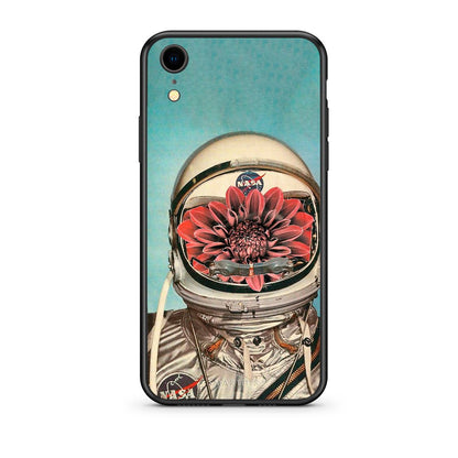 iphone xr Nasa Bloom θήκη από τη Smartfits με σχέδιο στο πίσω μέρος και μαύρο περίβλημα | Smartphone case with colorful back and black bezels by Smartfits