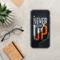 Thumbnail for Never Give Up - iPhone XR θήκη