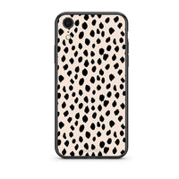Thumbnail for iphone xr New Polka Dots θήκη από τη Smartfits με σχέδιο στο πίσω μέρος και μαύρο περίβλημα | Smartphone case with colorful back and black bezels by Smartfits