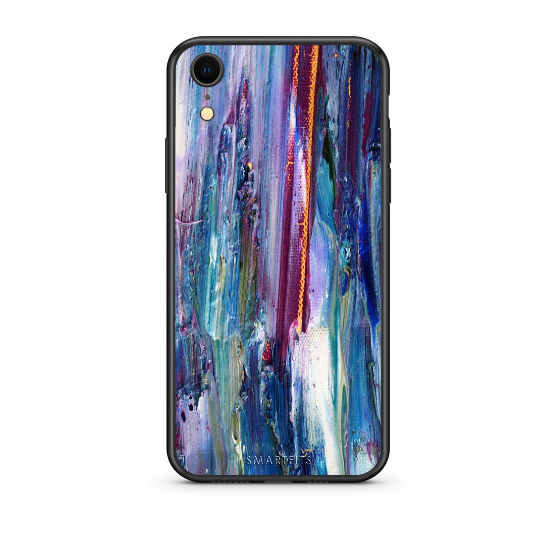 99 - iphone xr Paint Winter case, cover, bumper