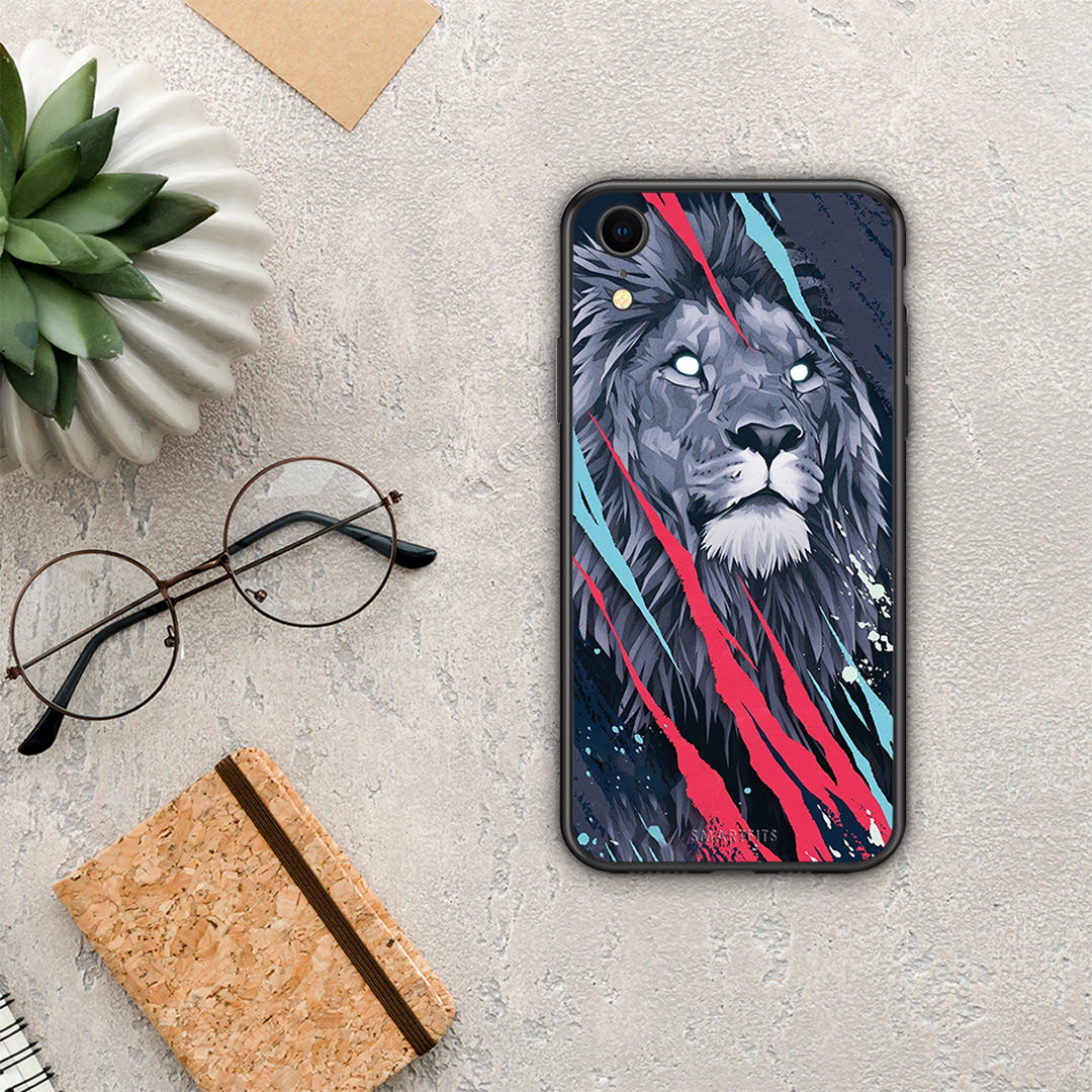 PopArt Lion Designer - iPhone XR θήκη