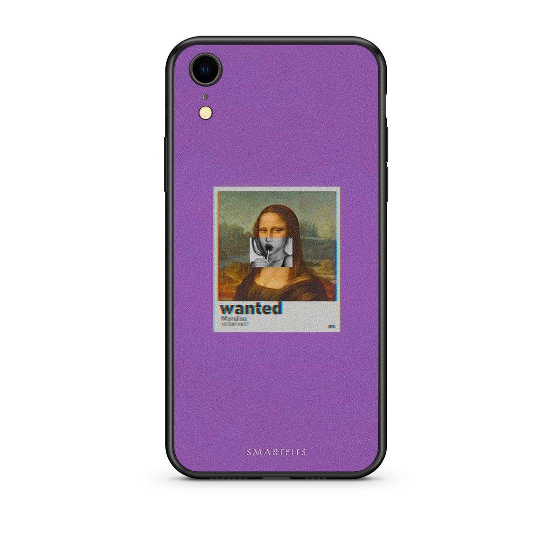 4 - iphone xr Monalisa Popart case, cover, bumper