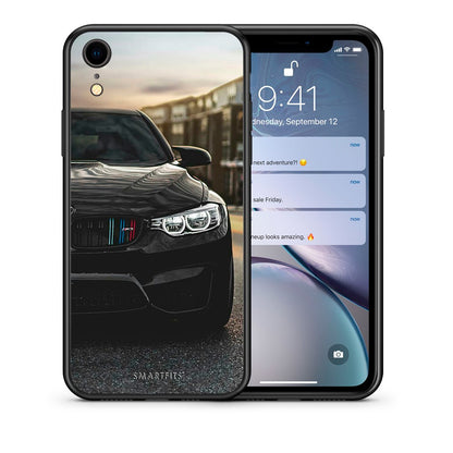 Θήκη iPhone XR M3 Racing από τη Smartfits με σχέδιο στο πίσω μέρος και μαύρο περίβλημα | iPhone XR M3 Racing case with colorful back and black bezels