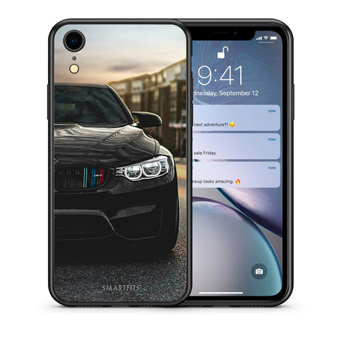 Θήκη iPhone XR M3 Racing από τη Smartfits με σχέδιο στο πίσω μέρος και μαύρο περίβλημα | iPhone XR M3 Racing case with colorful back and black bezels