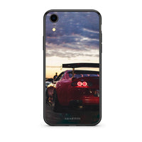 Thumbnail for iphone xr Racing Supra θήκη από τη Smartfits με σχέδιο στο πίσω μέρος και μαύρο περίβλημα | Smartphone case with colorful back and black bezels by Smartfits
