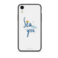 Thumbnail for iphone xr Sea You Θήκη από τη Smartfits με σχέδιο στο πίσω μέρος και μαύρο περίβλημα | Smartphone case with colorful back and black bezels by Smartfits