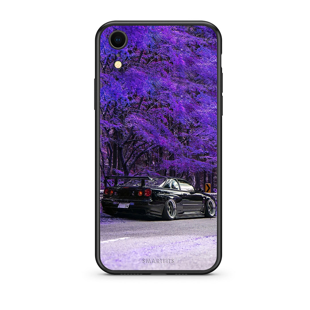 iphone xr Super Car Θήκη Αγίου Βαλεντίνου από τη Smartfits με σχέδιο στο πίσω μέρος και μαύρο περίβλημα | Smartphone case with colorful back and black bezels by Smartfits