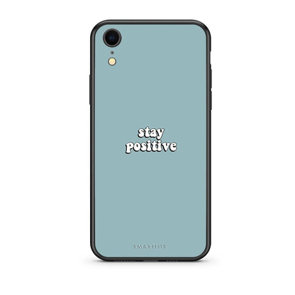 4 - iphone xr Positive Text case, cover, bumper