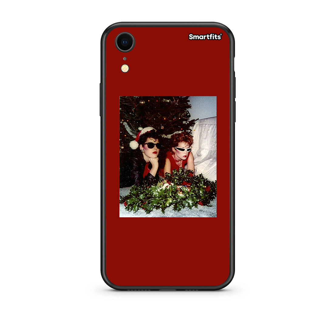 iphone xr Waiting For Xmas θήκη από τη Smartfits με σχέδιο στο πίσω μέρος και μαύρο περίβλημα | Smartphone case with colorful back and black bezels by Smartfits