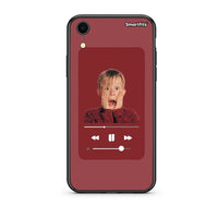 Thumbnail for iphone xr Xmas Alone Music θήκη από τη Smartfits με σχέδιο στο πίσω μέρος και μαύρο περίβλημα | Smartphone case with colorful back and black bezels by Smartfits