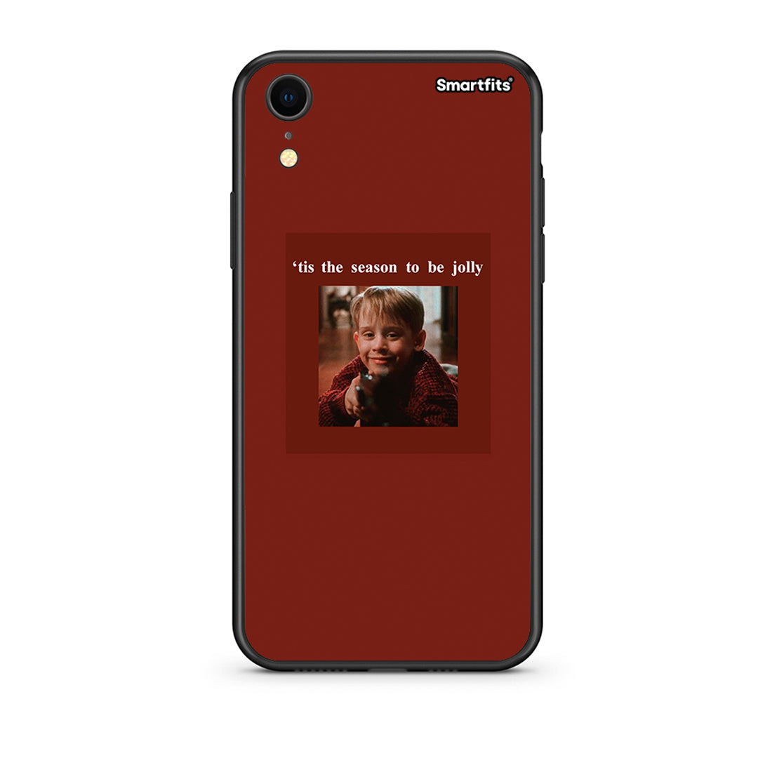 iphone xr Xmas Ultimate Spirit θήκη από τη Smartfits με σχέδιο στο πίσω μέρος και μαύρο περίβλημα | Smartphone case with colorful back and black bezels by Smartfits
