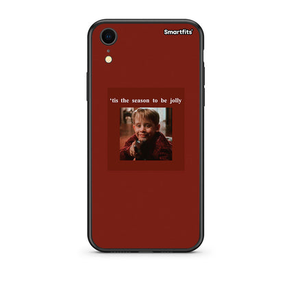 iphone xr Xmas Ultimate Spirit θήκη από τη Smartfits με σχέδιο στο πίσω μέρος και μαύρο περίβλημα | Smartphone case with colorful back and black bezels by Smartfits