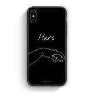 Thumbnail for iPhone X / Xs Aeshetic Love 1 Θήκη Αγίου Βαλεντίνου από τη Smartfits με σχέδιο στο πίσω μέρος και μαύρο περίβλημα | Smartphone case with colorful back and black bezels by Smartfits