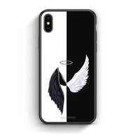 Thumbnail for iphone xs max Angels Demons θήκη από τη Smartfits με σχέδιο στο πίσω μέρος και μαύρο περίβλημα | Smartphone case with colorful back and black bezels by Smartfits