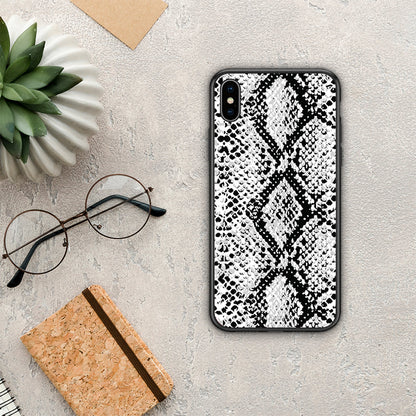 Animal White Snake - iPhone X / Xs θήκη