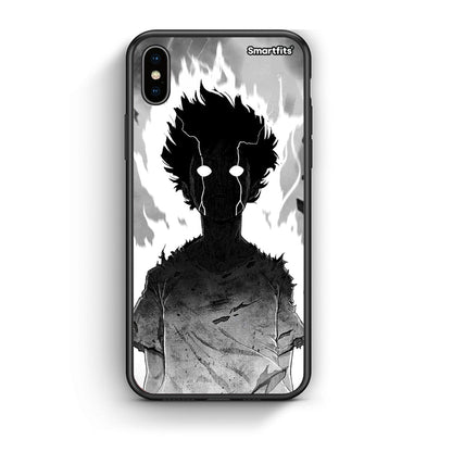 iphone xs max Anime Boy Θήκη από τη Smartfits με σχέδιο στο πίσω μέρος και μαύρο περίβλημα | Smartphone case with colorful back and black bezels by Smartfits