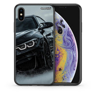 Thumbnail for Θήκη iPhone Xs Max Black BMW από τη Smartfits με σχέδιο στο πίσω μέρος και μαύρο περίβλημα | iPhone Xs Max Black BMW case with colorful back and black bezels
