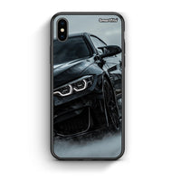 Thumbnail for iphone xs max Black BMW θήκη από τη Smartfits με σχέδιο στο πίσω μέρος και μαύρο περίβλημα | Smartphone case with colorful back and black bezels by Smartfits