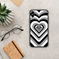 Thumbnail for Black Hearts - iPhone X / Xs θήκη