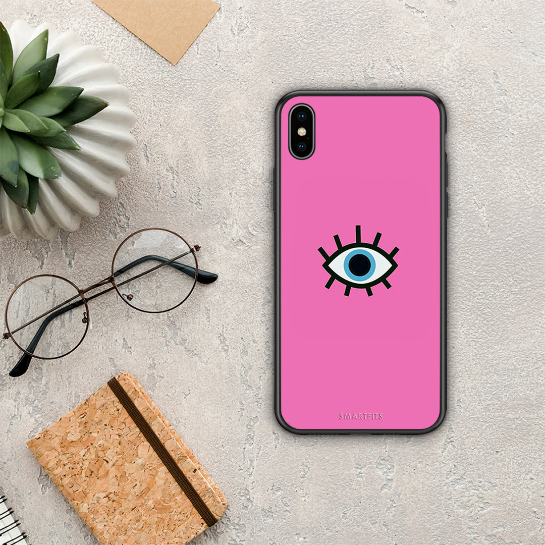 Blue Eye Pink - iPhone X / Xs θήκη