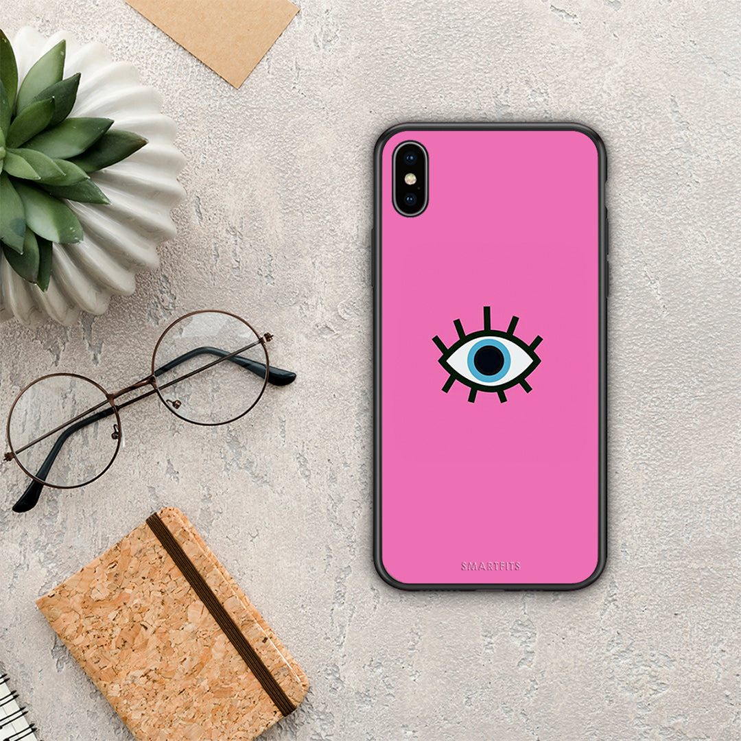 Blue Eye Pink - iPhone Xs Max θήκη