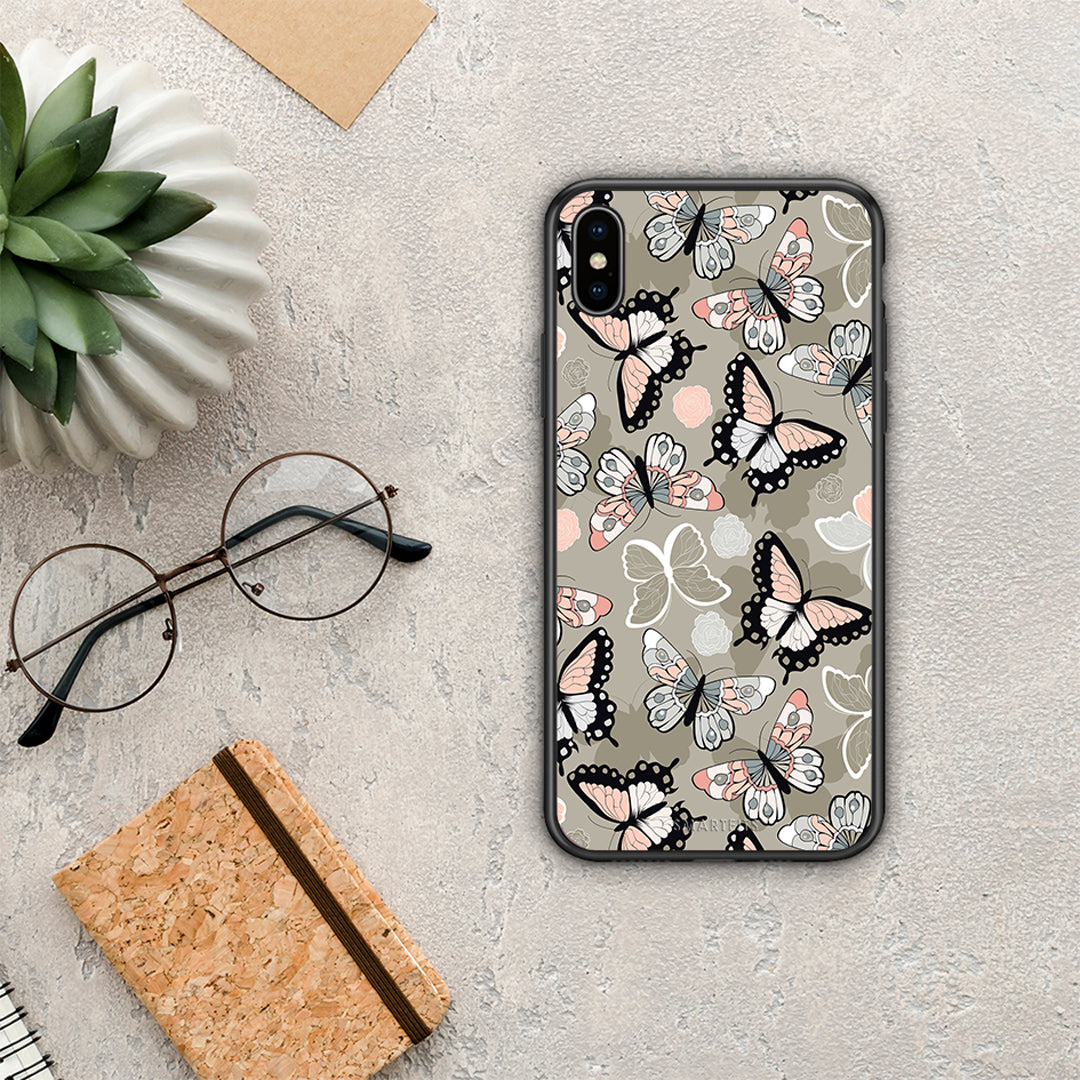 Boho Butterflies - iPhone X / Xs θήκη