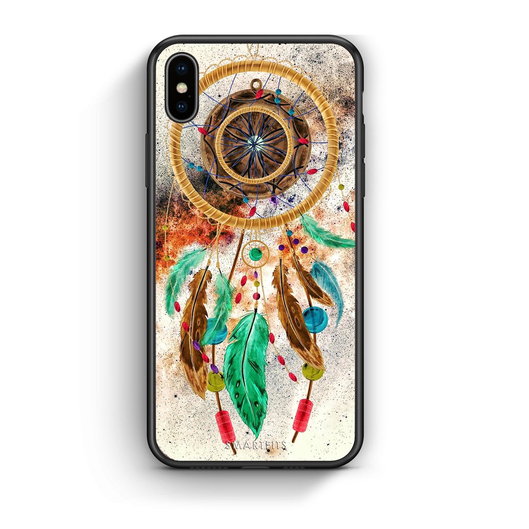 4 - iPhone X/Xs DreamCatcher Boho case, cover, bumper