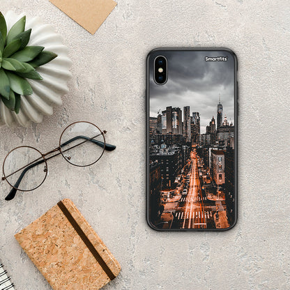 City Lights - iPhone Xs Max θήκη