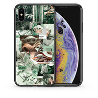 Thumbnail for Θήκη Αγίου Βαλεντίνου iPhone X / Xs Collage Dude από τη Smartfits με σχέδιο στο πίσω μέρος και μαύρο περίβλημα | iPhone X / Xs Collage Dude case with colorful back and black bezels
