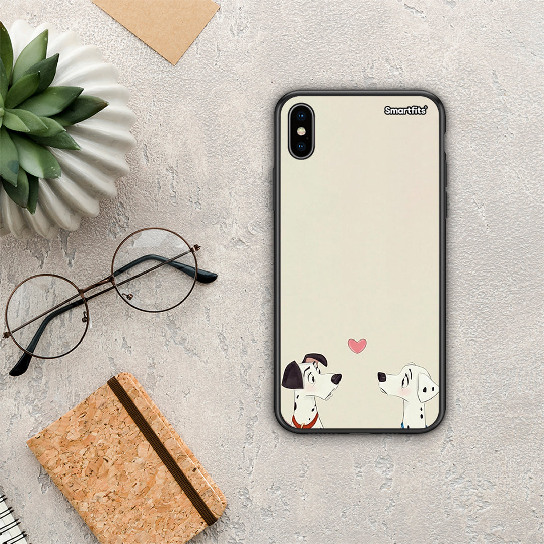 Dalmatians Love - iPhone Xs Max θήκη