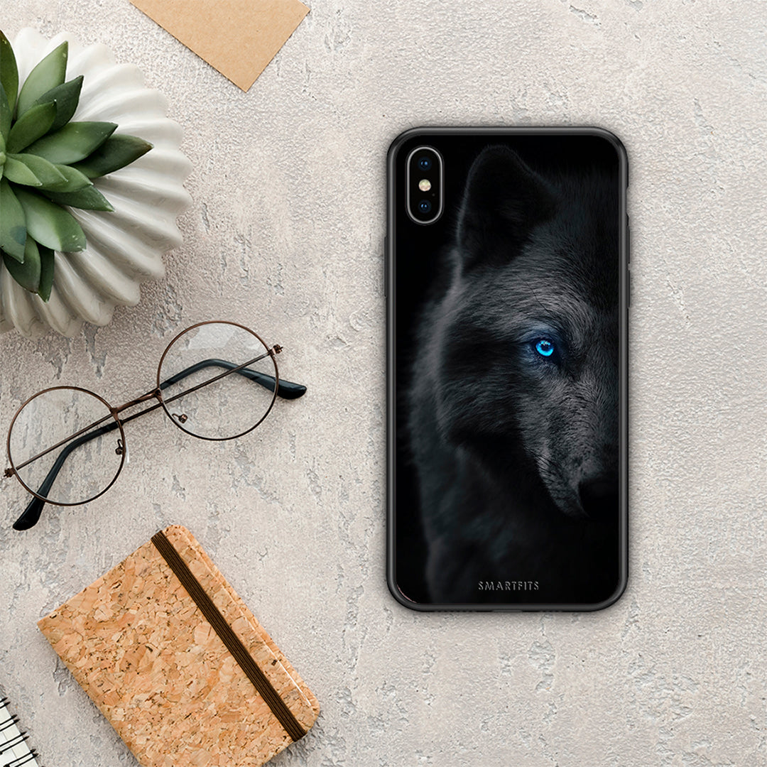 Dark Wolf - iPhone X / Xs θήκη