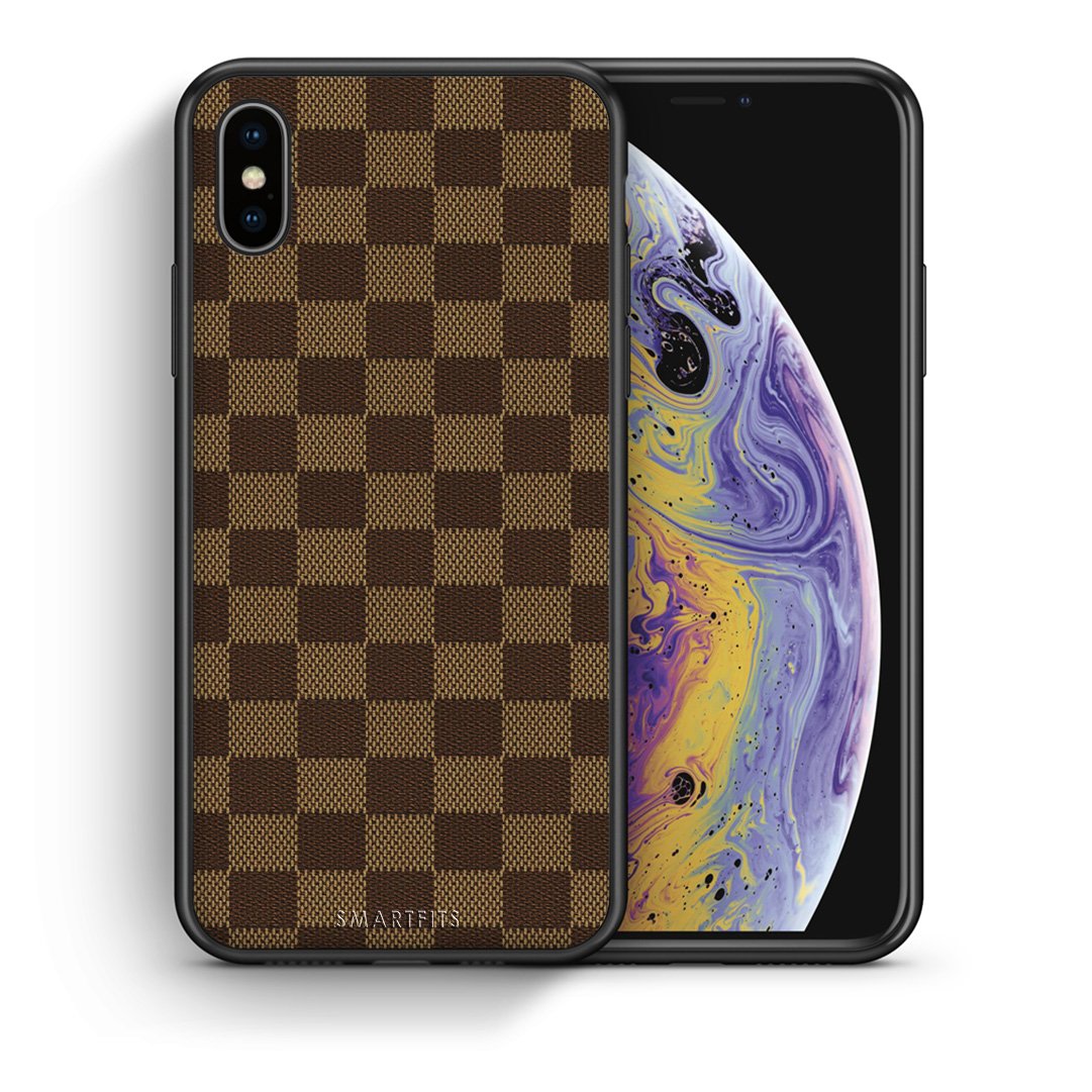 Θήκη iPhone X/Xs Glamour Designer από τη Smartfits με σχέδιο στο πίσω μέρος και μαύρο περίβλημα | iPhone X/Xs Glamour Designer case with colorful back and black bezels