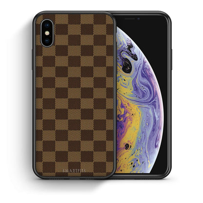 Θήκη iPhone X/Xs Glamour Designer από τη Smartfits με σχέδιο στο πίσω μέρος και μαύρο περίβλημα | iPhone X/Xs Glamour Designer case with colorful back and black bezels