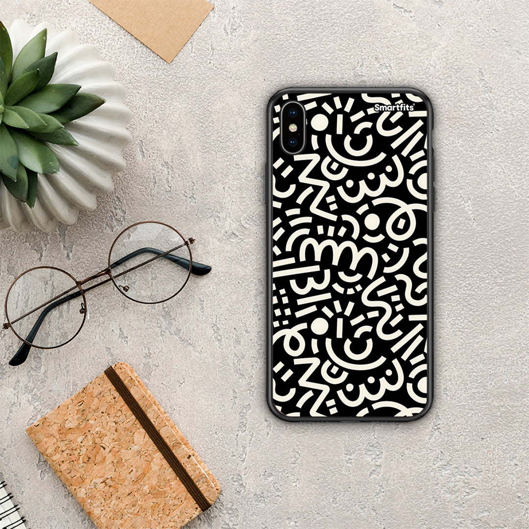 Doodle Art - iPhone X / Xs θήκη