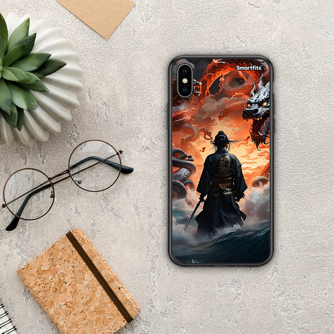 Dragons Fight - iPhone Xs Max θήκη