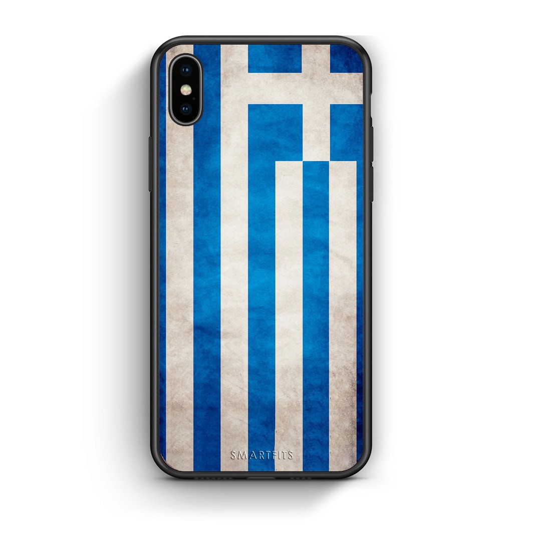 4 - iphone xs max Greece Flag case, cover, bumper