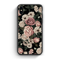 Thumbnail for 4 - iPhone X/Xs Wild Roses Flower case, cover, bumper