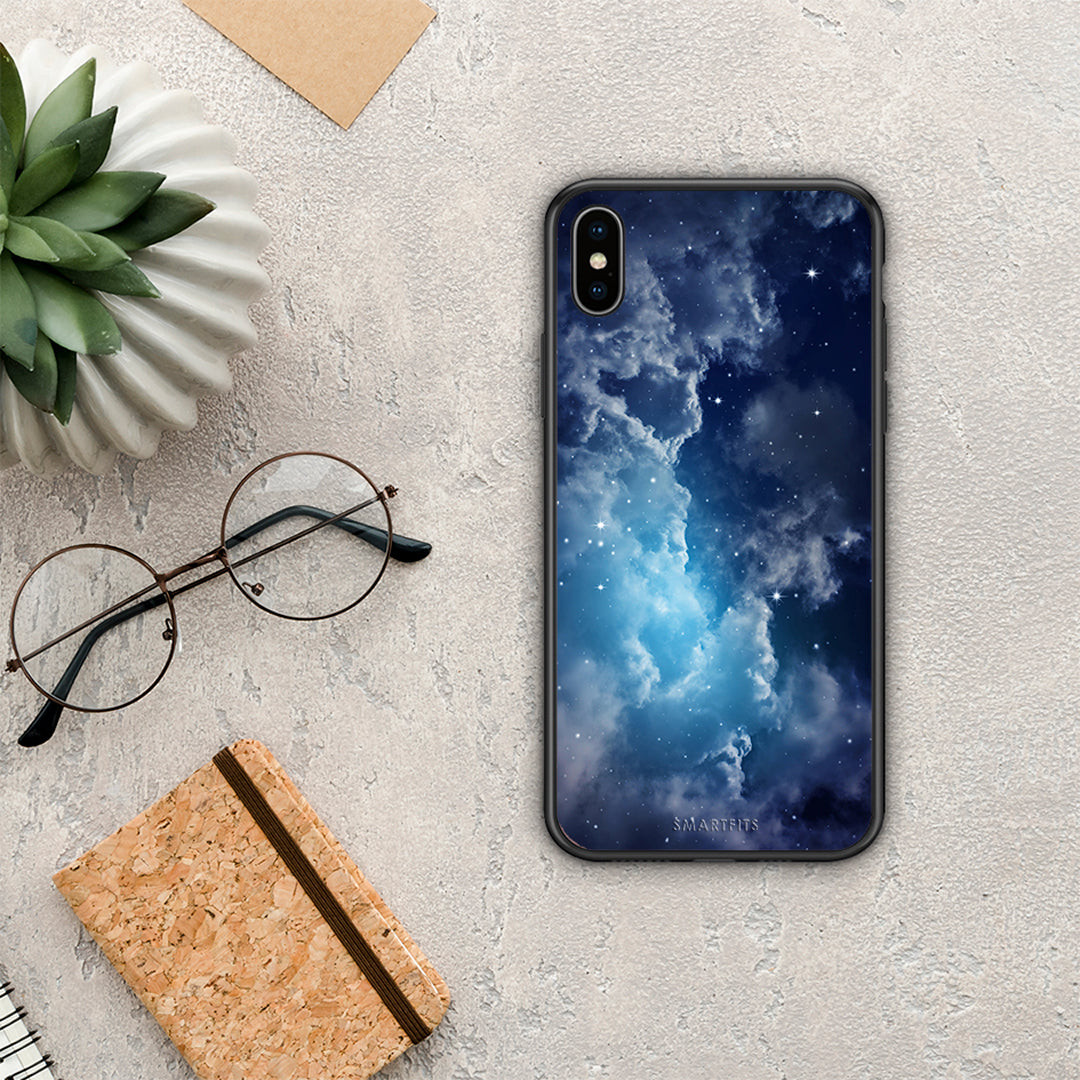 Galactic Blue Sky - iPhone X / Xs θήκη