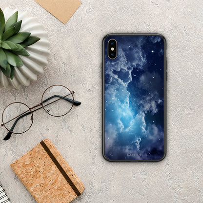Galactic Blue Sky - iPhone X / Xs θήκη