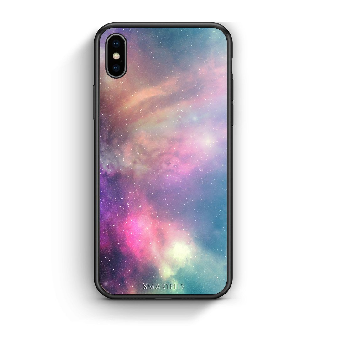 105 - iPhone X/Xs Rainbow Galaxy case, cover, bumper