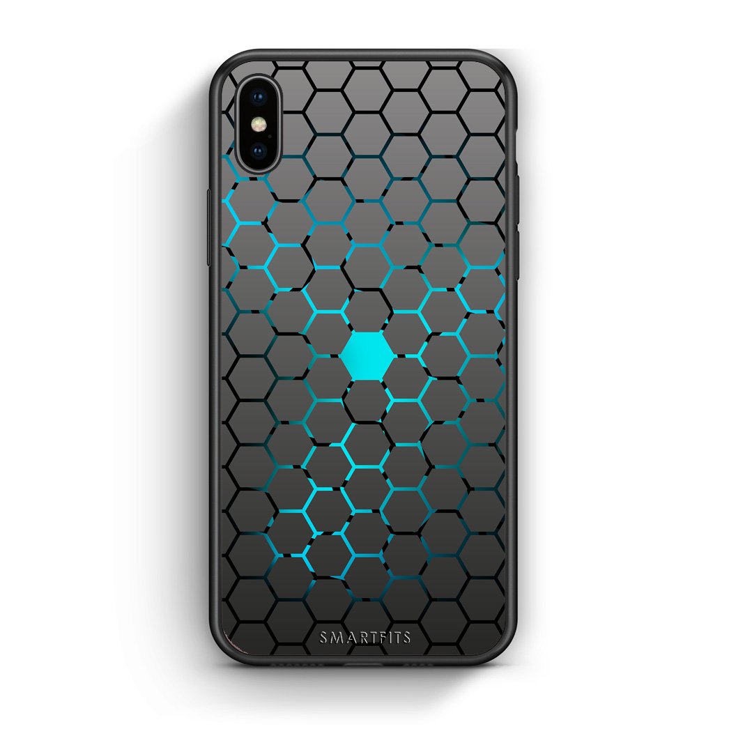 40 - iphone xs max Hexagonal Geometric case, cover, bumper