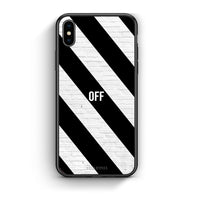 Thumbnail for iPhone X/Xs Get Off θήκη από τη Smartfits με σχέδιο στο πίσω μέρος και μαύρο περίβλημα | Smartphone case with colorful back and black bezels by Smartfits